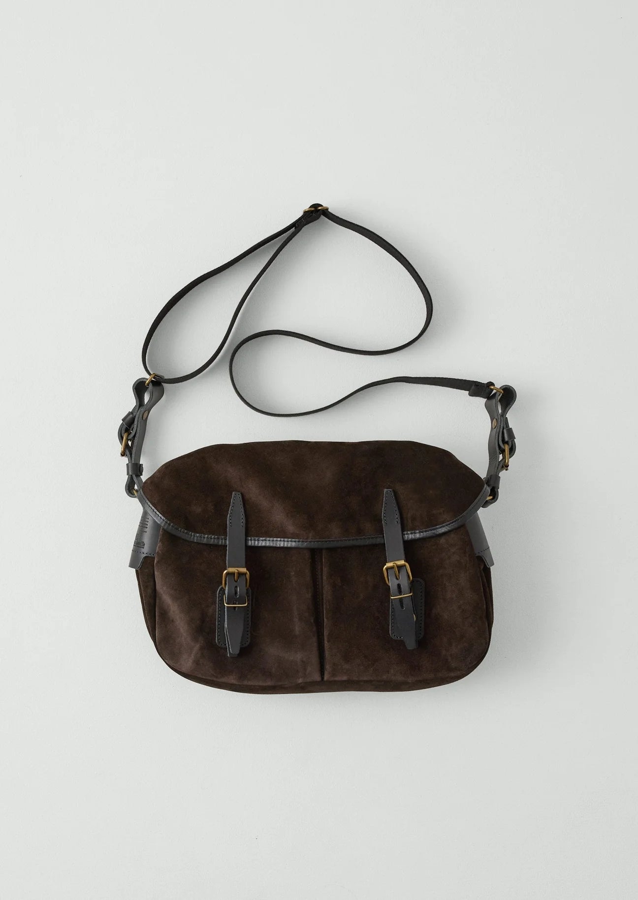 Bleu De Chauffe Musette Suede Bag